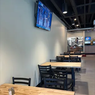 tables and televisions