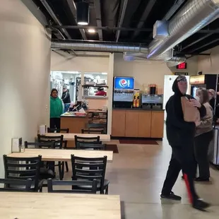 Register from front of restaurant