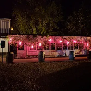 Lovely outdoor decorations.