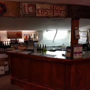 Bar area.