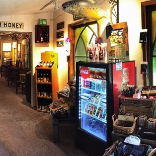 Gifts and additional seating.