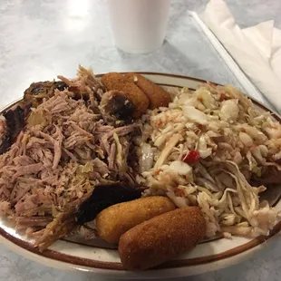 Pulled pork plate