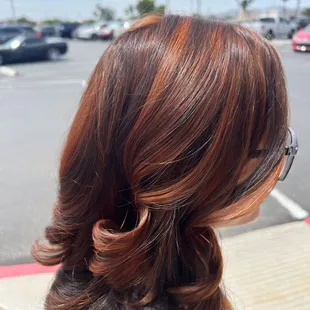 Highlight technique and gloss treatment