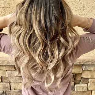 Modern balayage