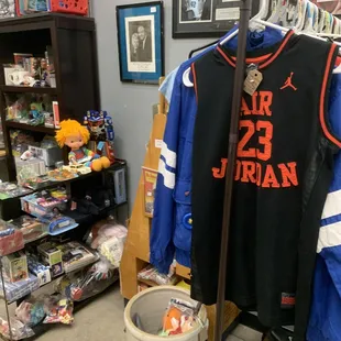 Vintage sports memorabilia and vintage toys!