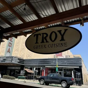 Outside Troy Alameda