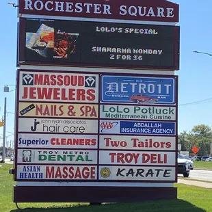 New Location, Rochester and Wattles.