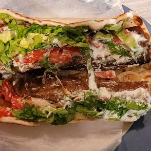 The large Gyro wrap