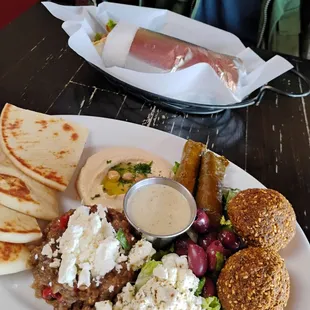 Wrap and platter