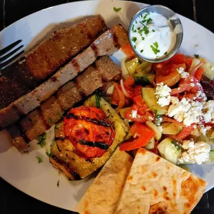 The Gyros Platter.