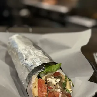 Melitzano Wrap