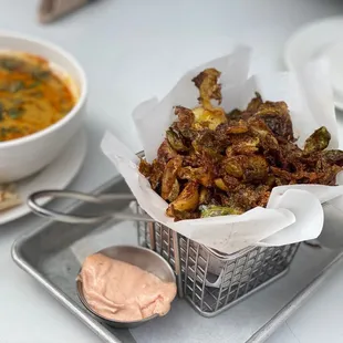 Crispy Spiced Brussels Sprouts