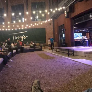 Outdoor seating