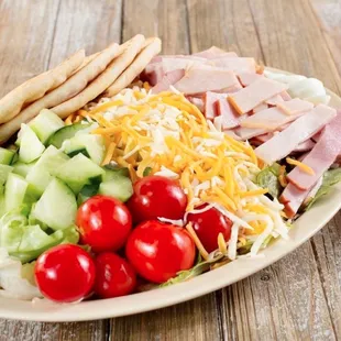 Chef Salad! Packed with protein!