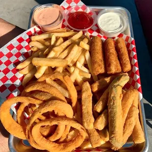 Try the crispy fried batter and sprinkled with our signature seasoning salt.