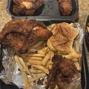 Fried Chicken Dinner