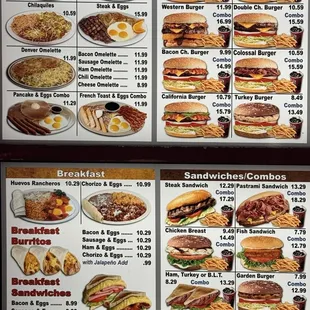 Breakfast Menu as of 6/24