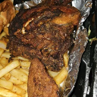 The fried chicken dinner.