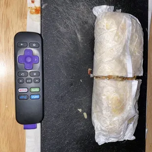 Breakfast burrito or potato burrito?