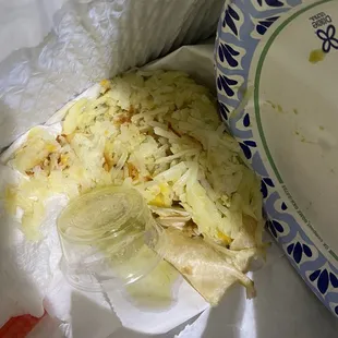 Raw hash brown