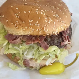 Pastrami Burger
