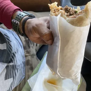 Carne Asada Burrito