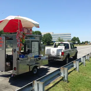 outside, sushi and sashimi