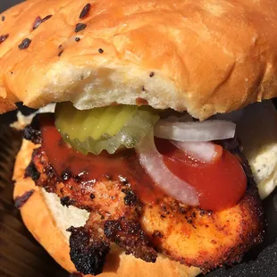 TRU Bar-B-Que - 599 West Littleton blvd. in Littleton
 Fresh local bread and fresh smoked chicken thighs