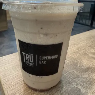 Cali vibe smoothie was so delicious. Sweet and yummy