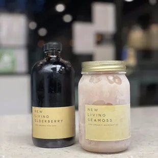 elderberry + seamoss jars