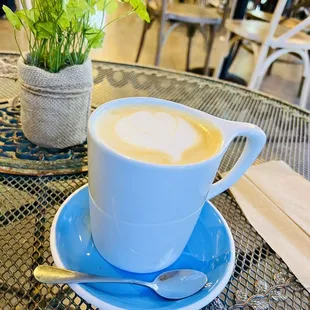 White chocolate latte