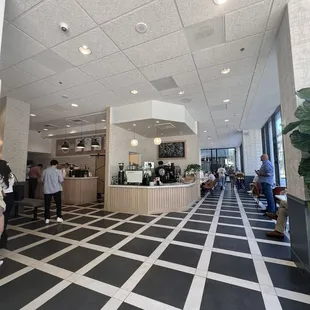 inside from front entrance