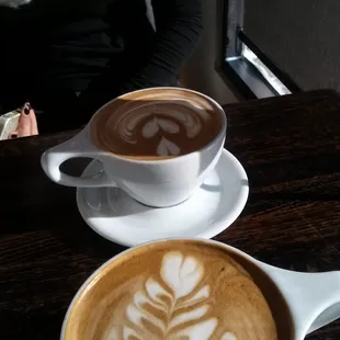 Peppermint mocha soy latte.