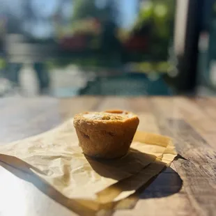 Strawberry muffin Id highly recommend