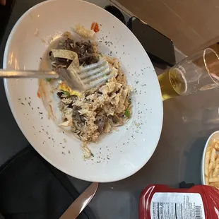 Beef fried rice