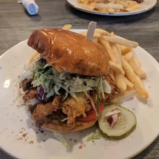 Gochujang Fried Chicken Sandwich