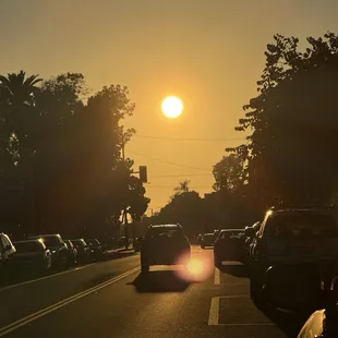 Taken infront of Tru Nature Juice Bar