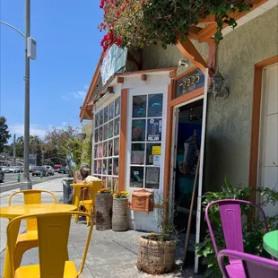 The welcoming entrance