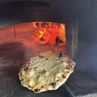 Pizza. Fire.