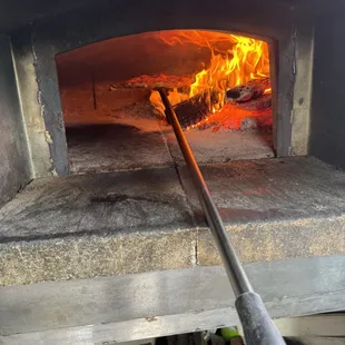 Pizza, Fire.