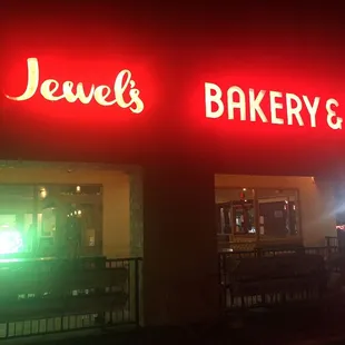 Outside - It's inside the Jewel's Bakery &amp; Cafe