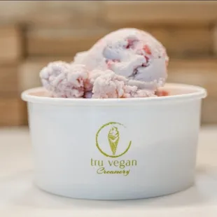 a bowl of ice cream