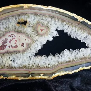 Amazing agate slice