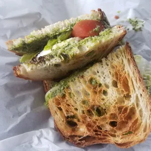 Caprese sandwich