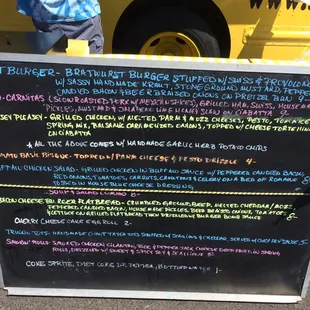 Menu changes every two weeks