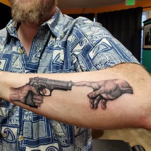 Done by Justin James True Anchor Tattooing @jjamestattooing