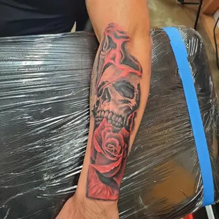 Tattoo done by Justin James @ True Anchor Tattooing 1775 Fulton st. Fresno CA 93721  IG:jjames_tattoos