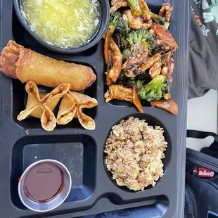 Chicken and L-Chicken Broccoli (Lunch)