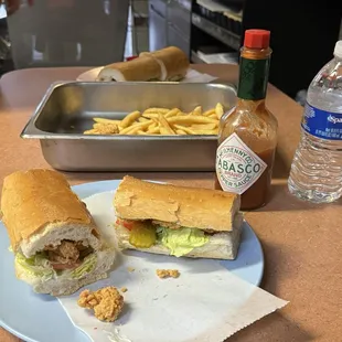 shrimp po boy