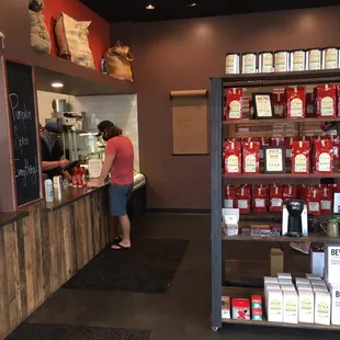 Counter and retail